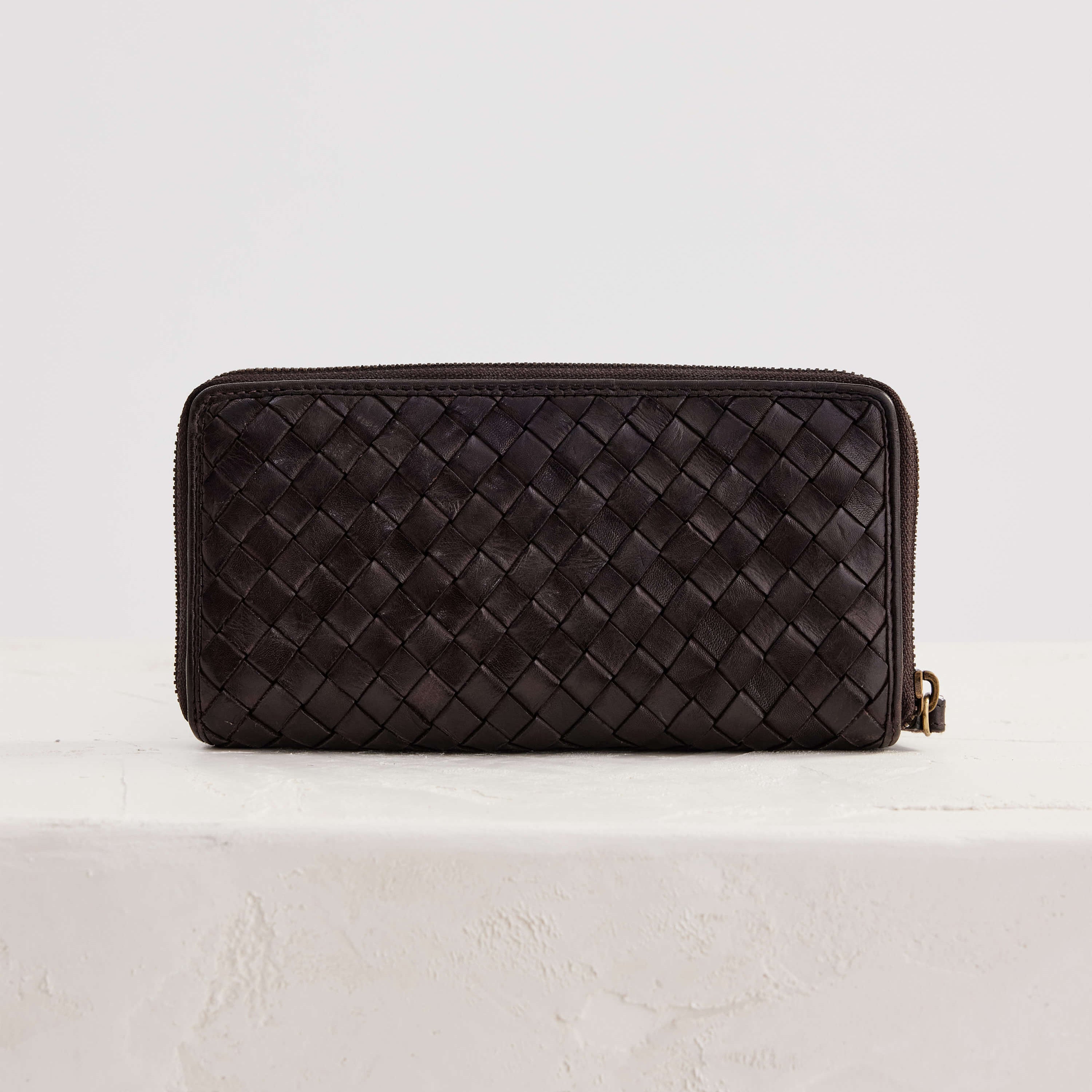 Juju & Co. | Large Basque Wallet | Chocolate