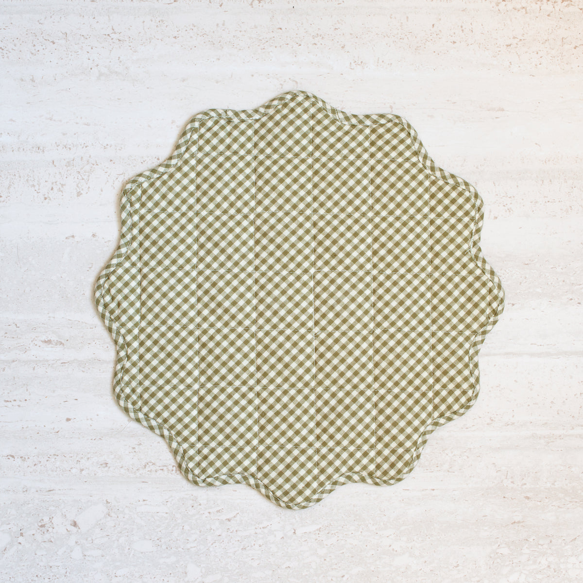Laredo Cotton Placemat | Olive