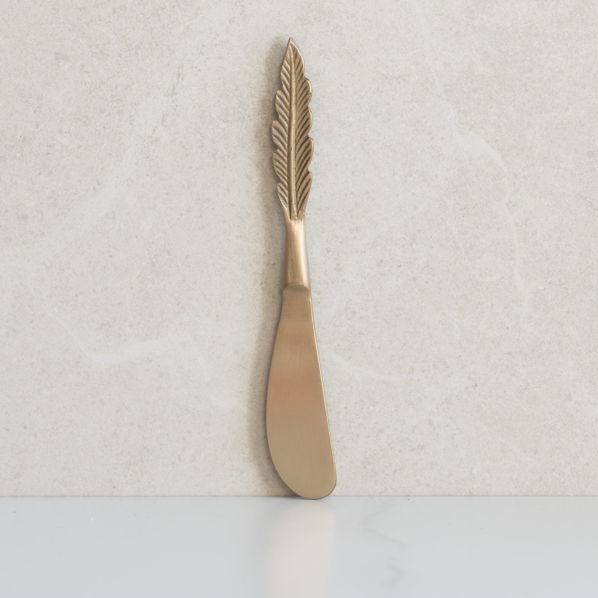 Leaf Spreader | Matte Brass