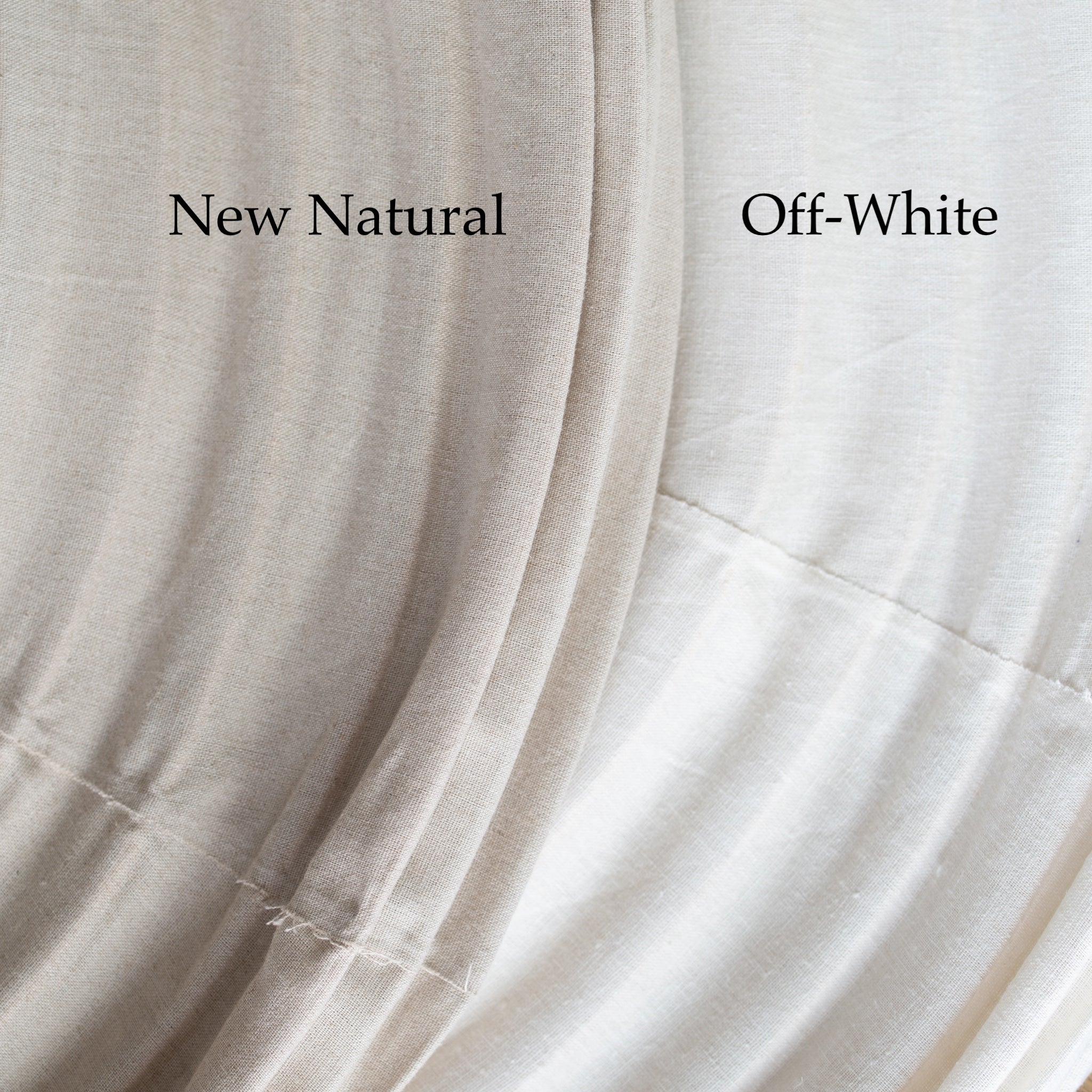 Linen Light Shade | Ovalê - 60cm | New Natural