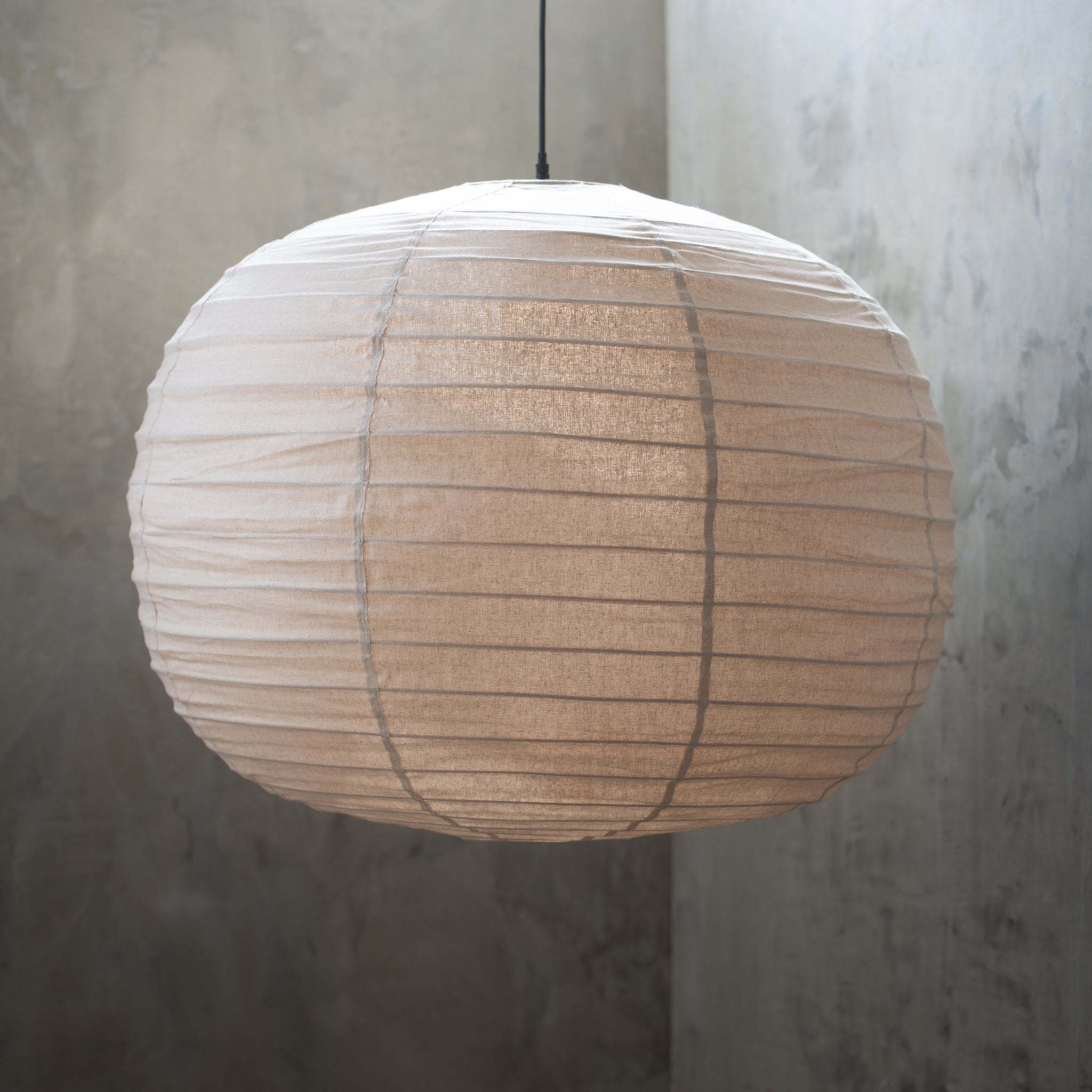 Linen Light Shade | Labu - 80cm | New Natural