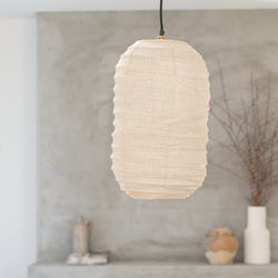 Linen Light Shade | Lanterna - 30cm | Natural