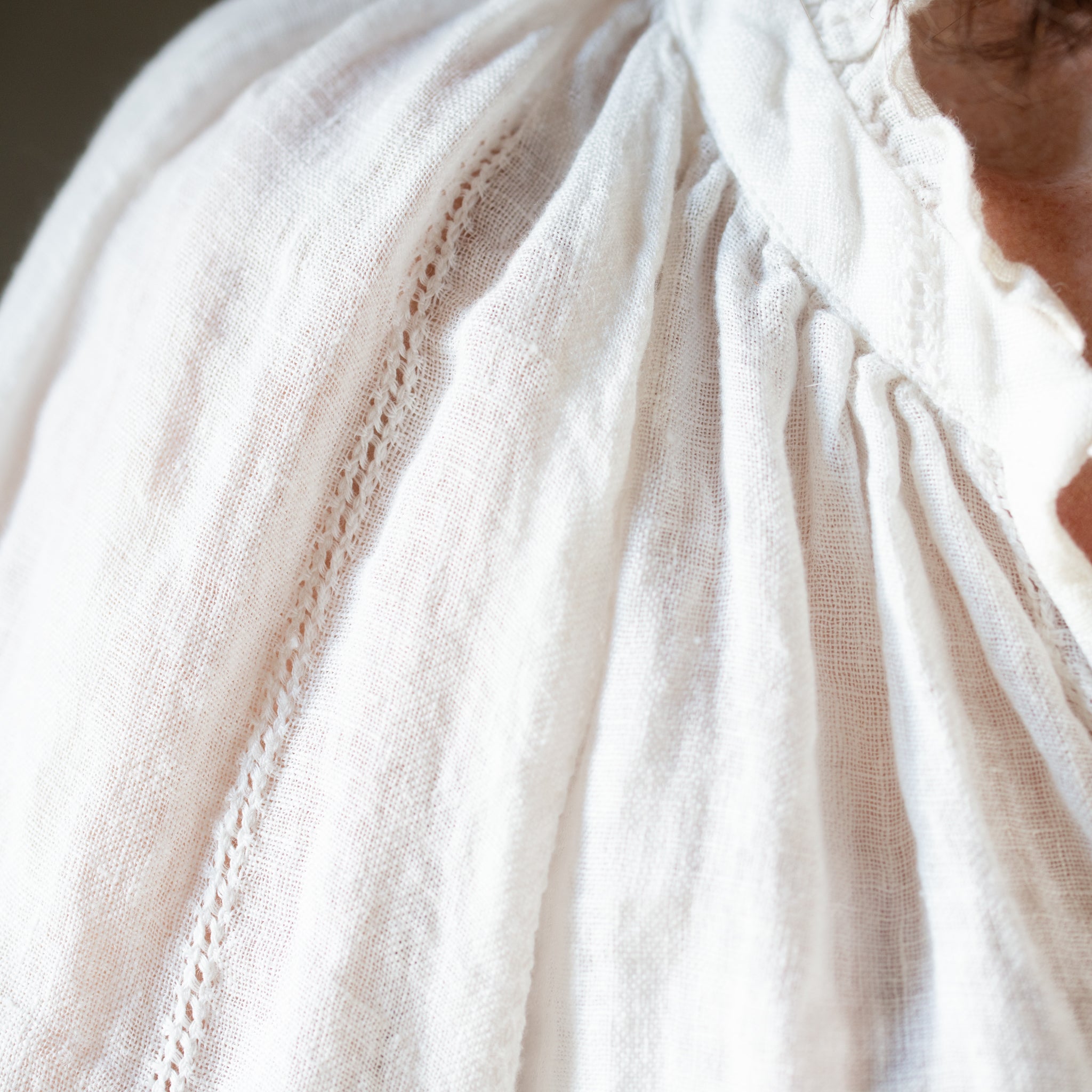 Lily Top | Linen | White