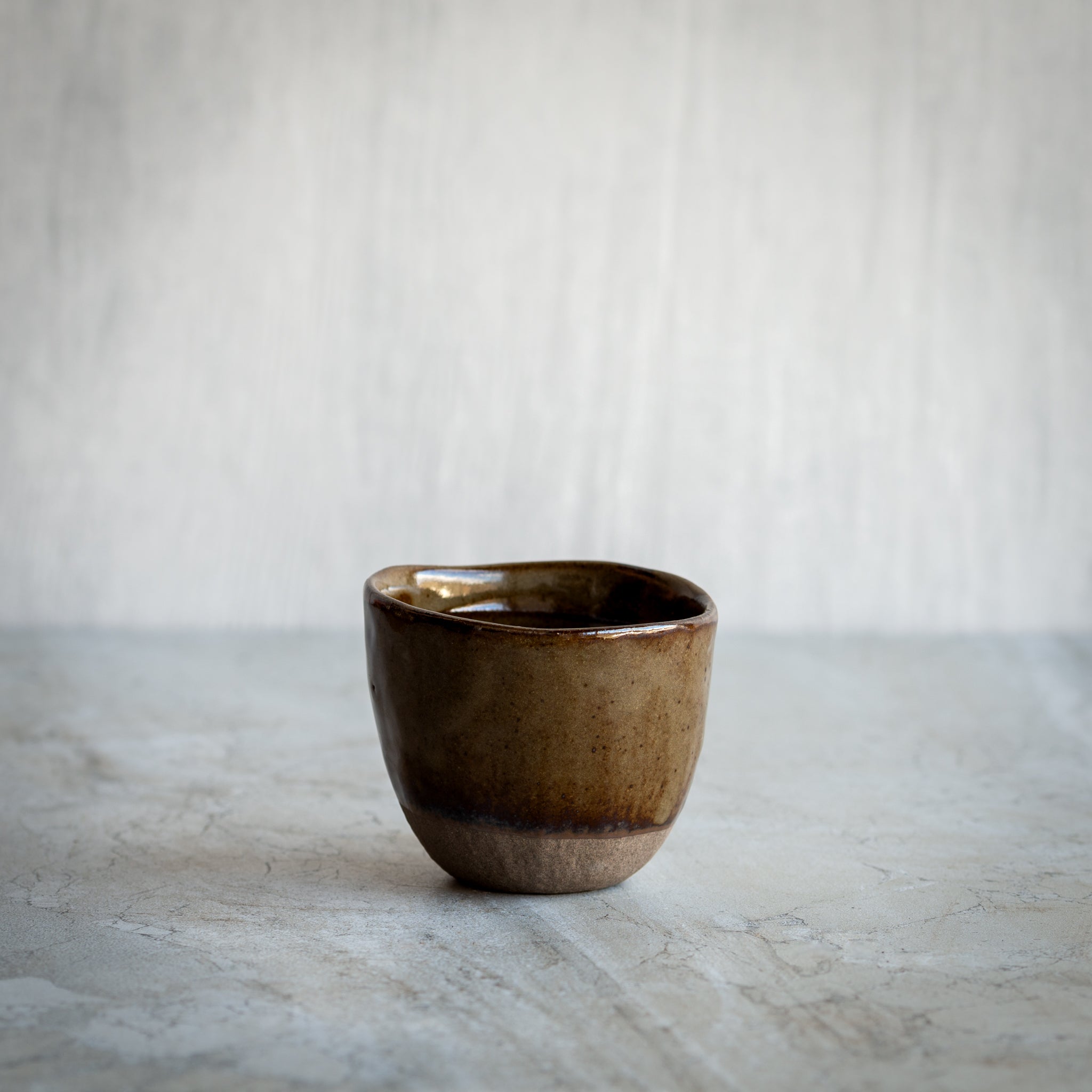 Japanese Ceramics | Lopsided Mug | Hazel | Small