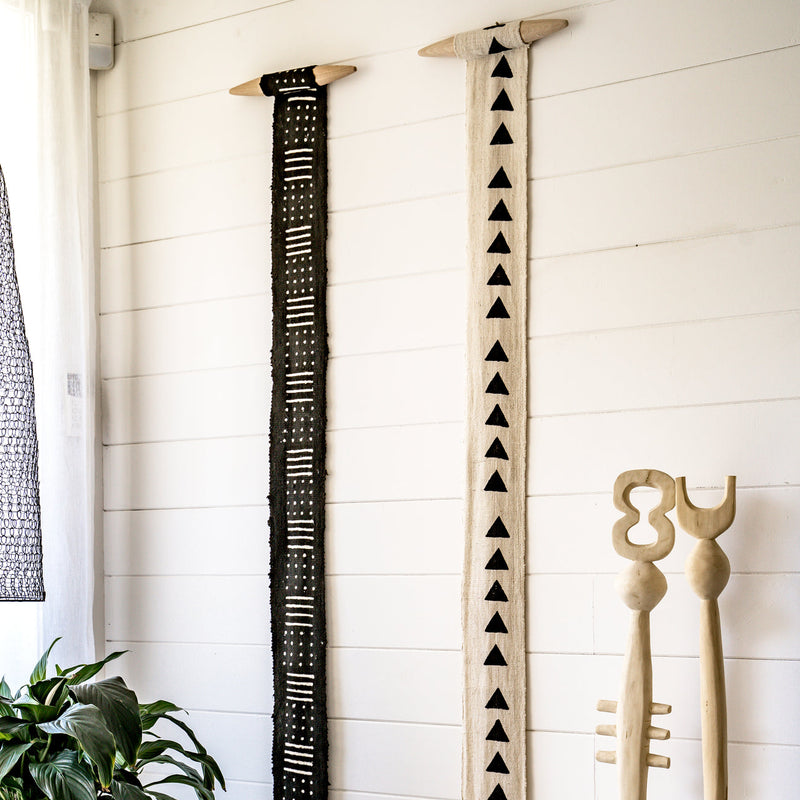 Mudcloth Wall Hanging | Off White