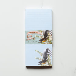 Magnetic Notepad | Fantail (Piwakawaka)