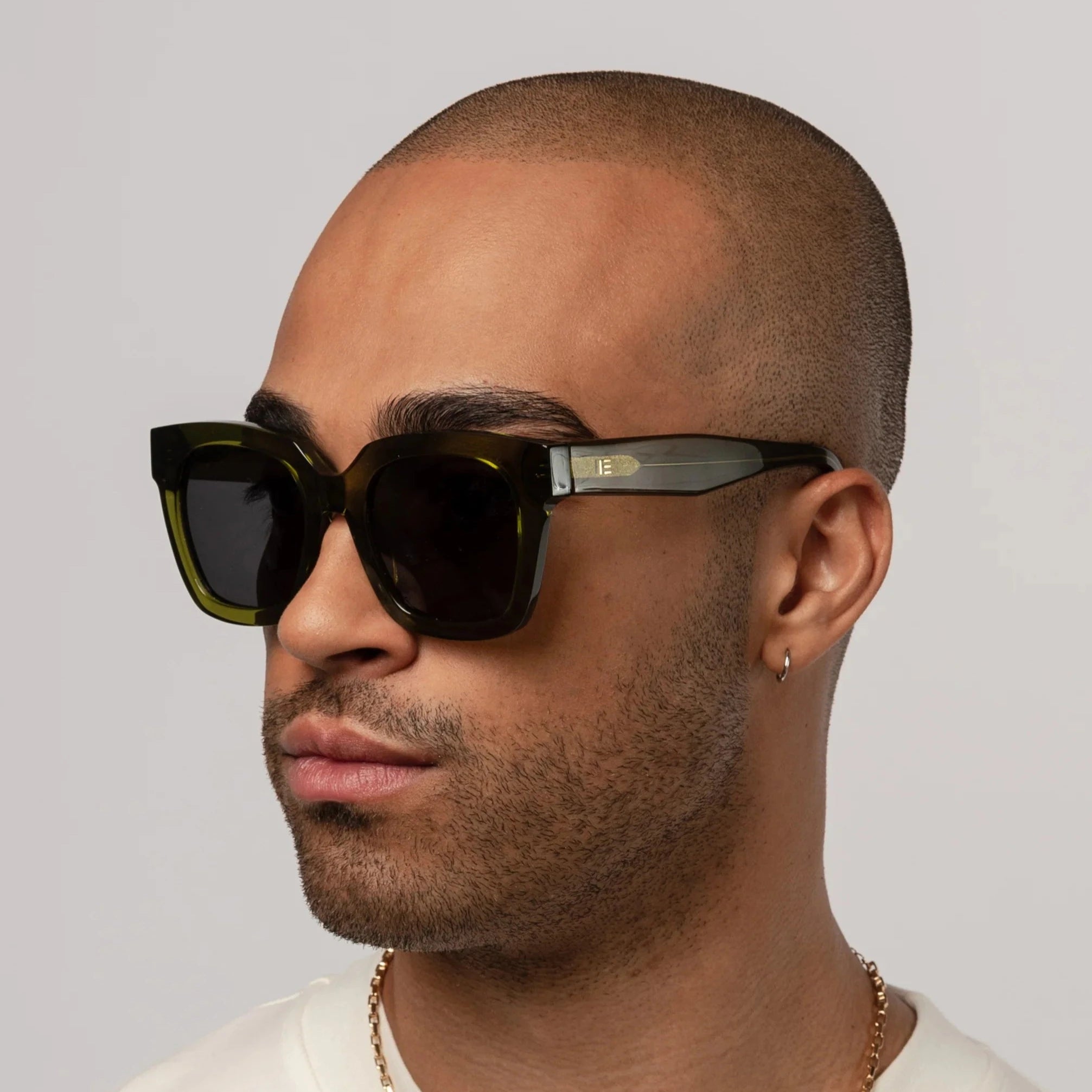 Isle of Eden Sunglasses | Maleika - Bottle Green