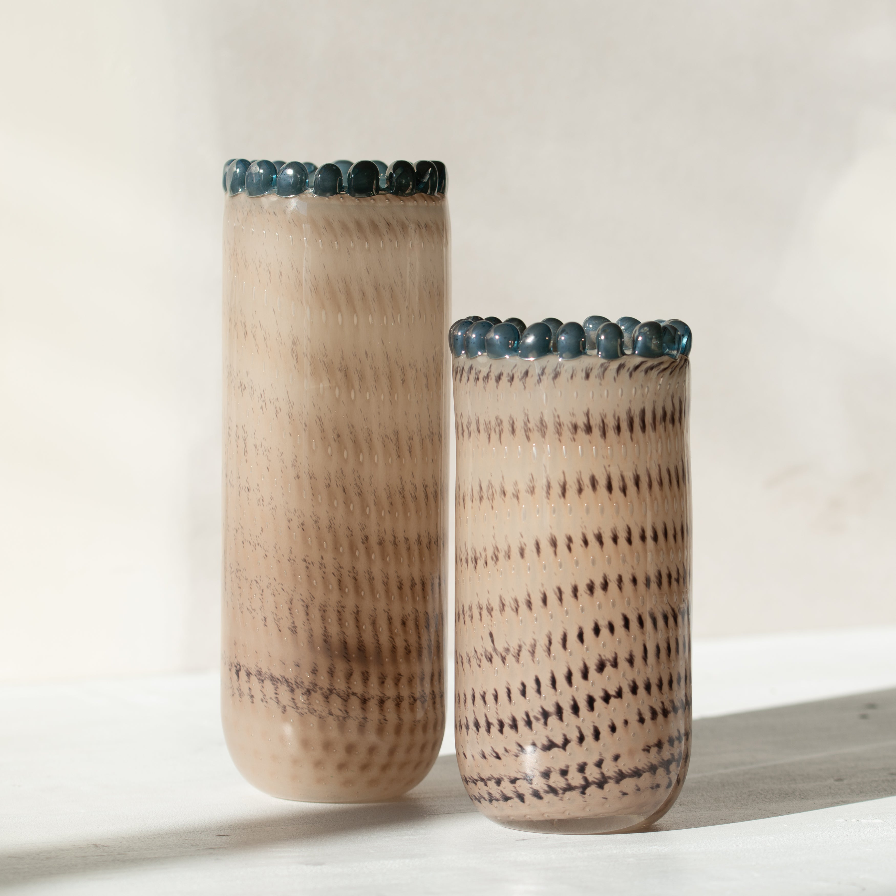 Masina Glass Vases | Smoky Taupe