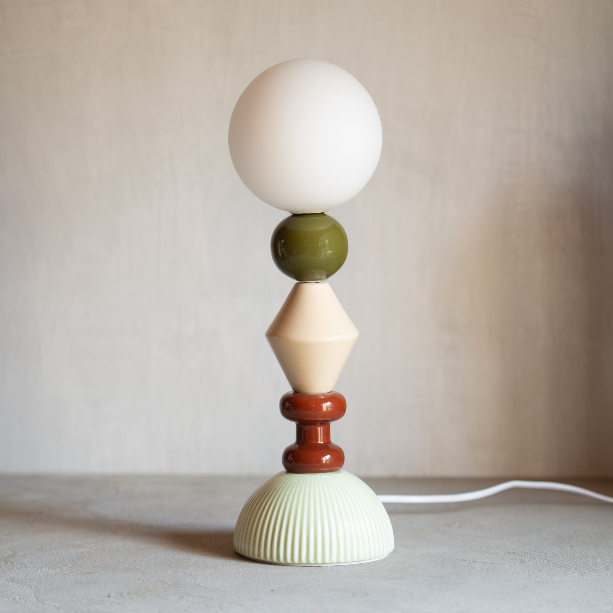 Memphis Porcelain Lamp