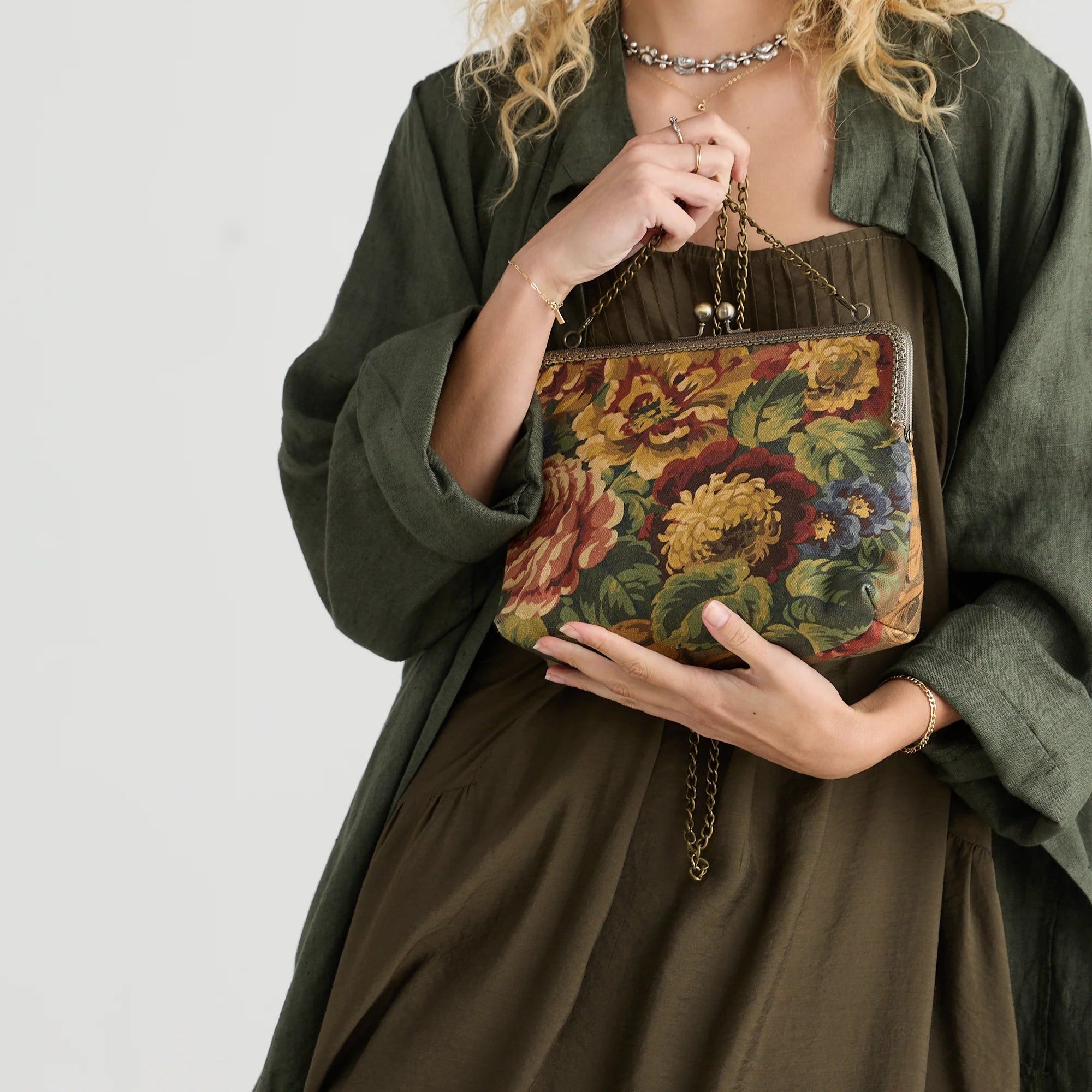 Nightingale Purse | Antique Bouquet