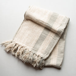 Summer Cotton Throw | Grey