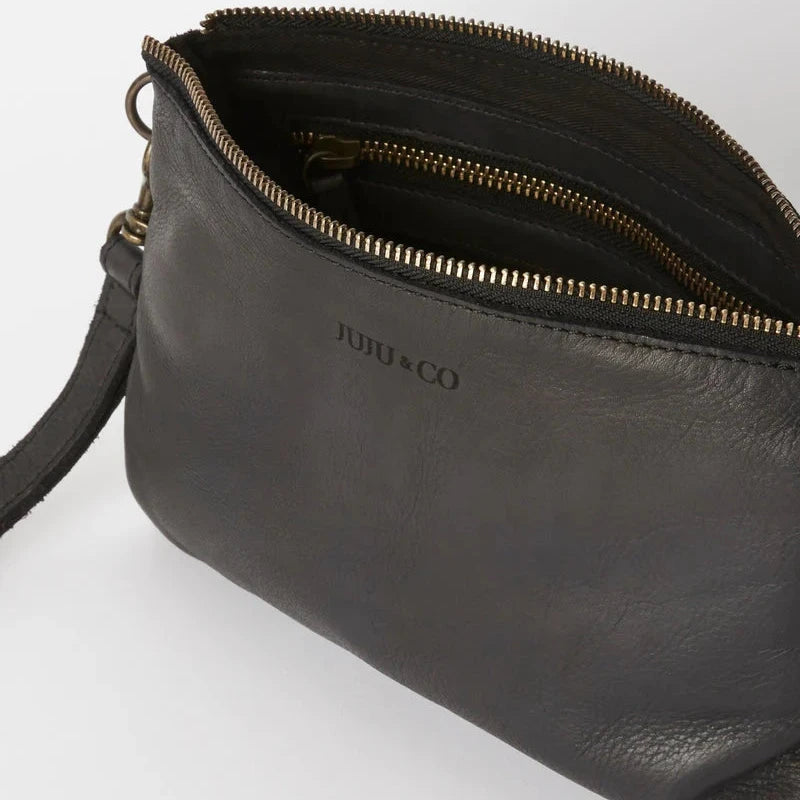 Juju & Co. | Monterey Crossbody Bag | Black