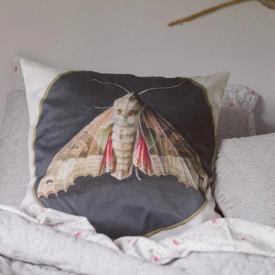 Cushion Cover | Moth Print