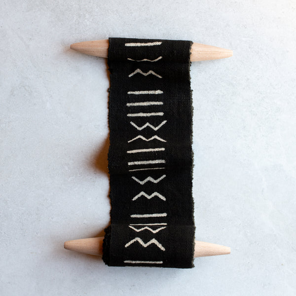 Mudcloth Wall Hanging | Black