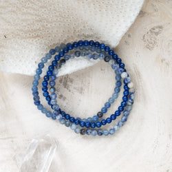 Natural Stone Bracelet Set/3 | Talia