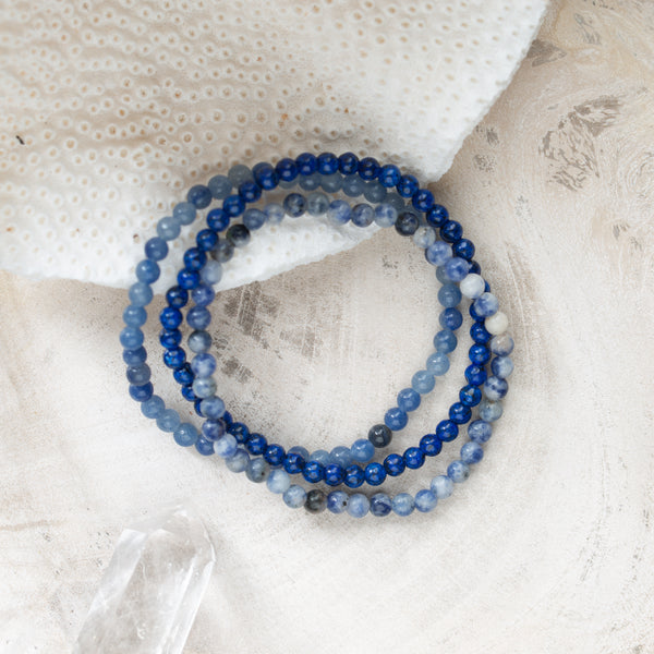 Natural Stone Bracelet Set/3 | Talia