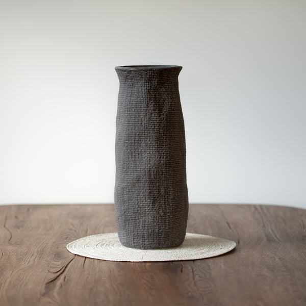 Nevada Ceramic Vase | Black / Brown