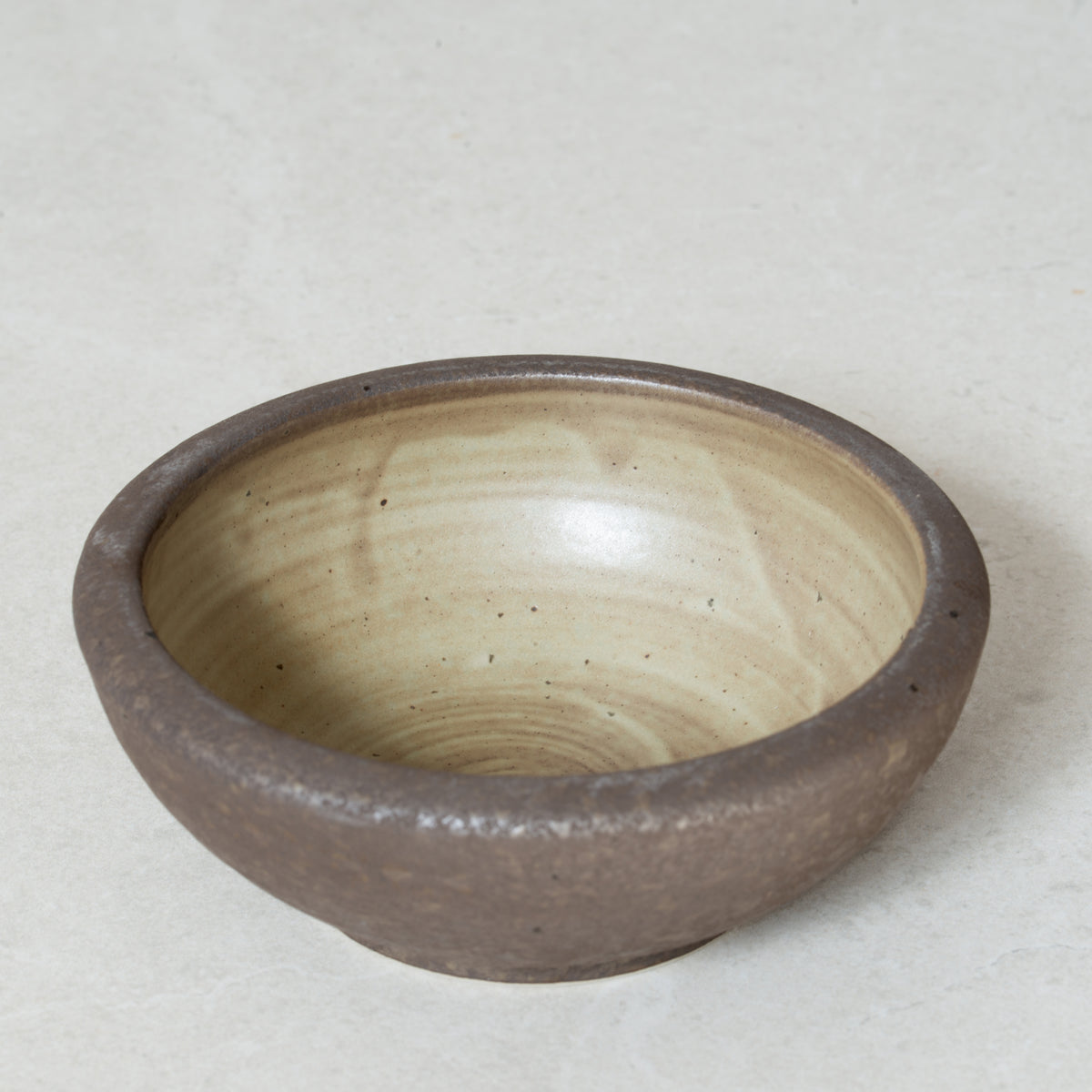 Japanese Ceramics | Thick Edge Small Bowl | Nin-Rin