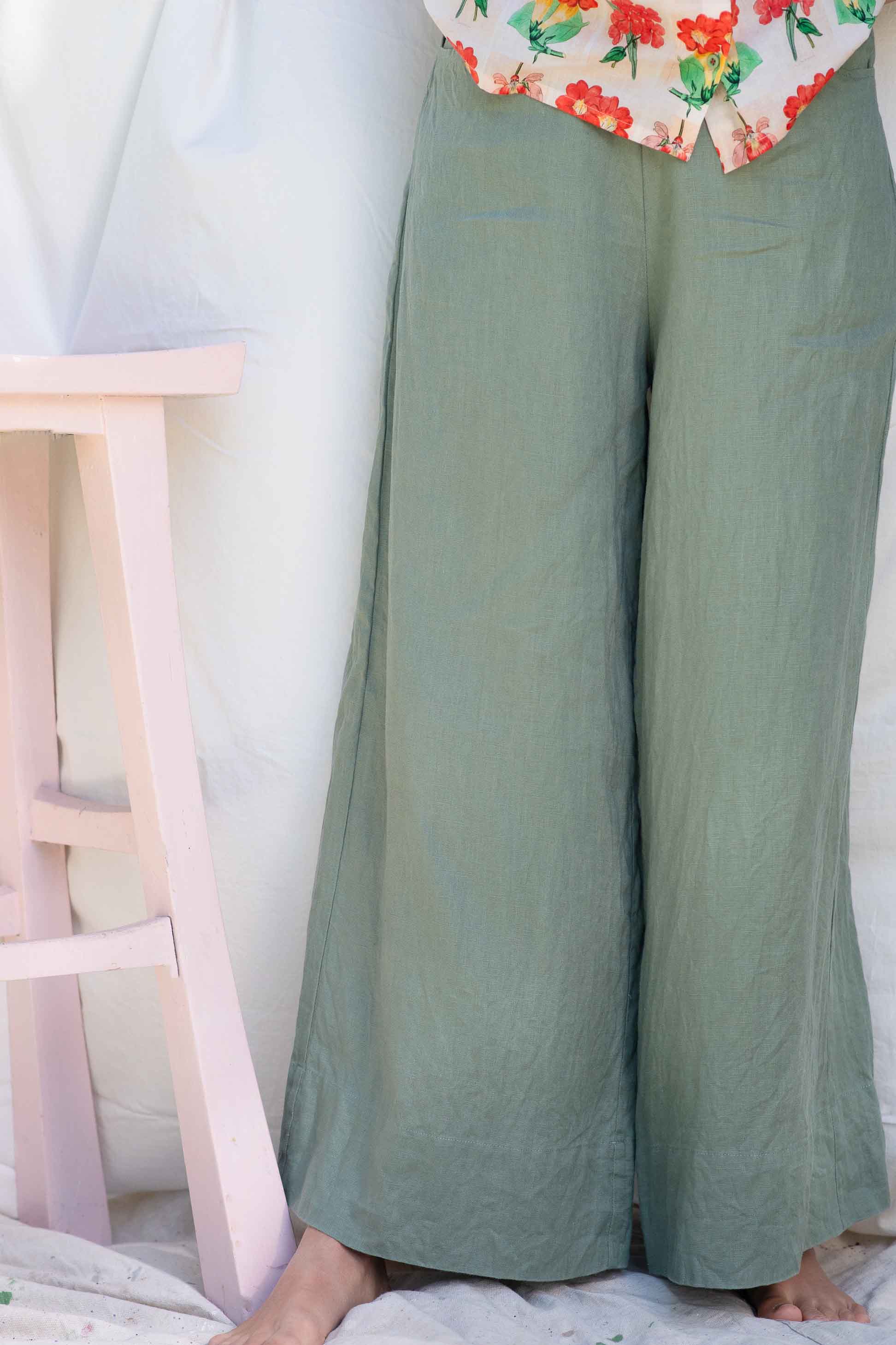 Lazybones Pant | Ollie | Mineral Green