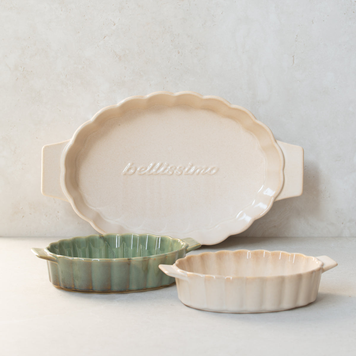 Onda Oval Ceramic Baker | Large