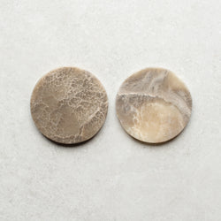 Marble Onyx Coasters | Pair | H