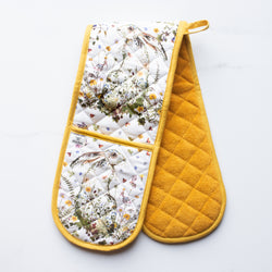 Oven Gloves (Organic Cotton)  | Wildflower Hare