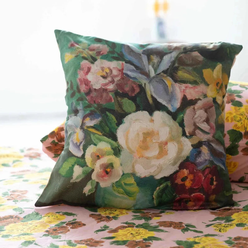 Cushion Cover | Painted Flowers