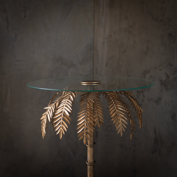 Palm Tree Side Table