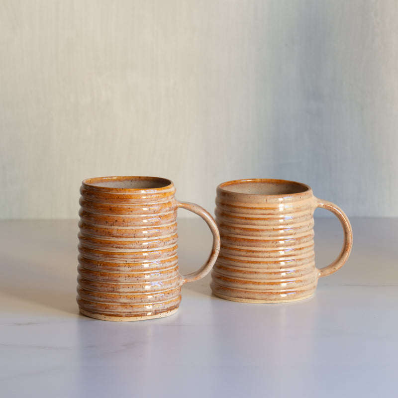 The Payge Ripple Mug | Phoenix Egg Glaze