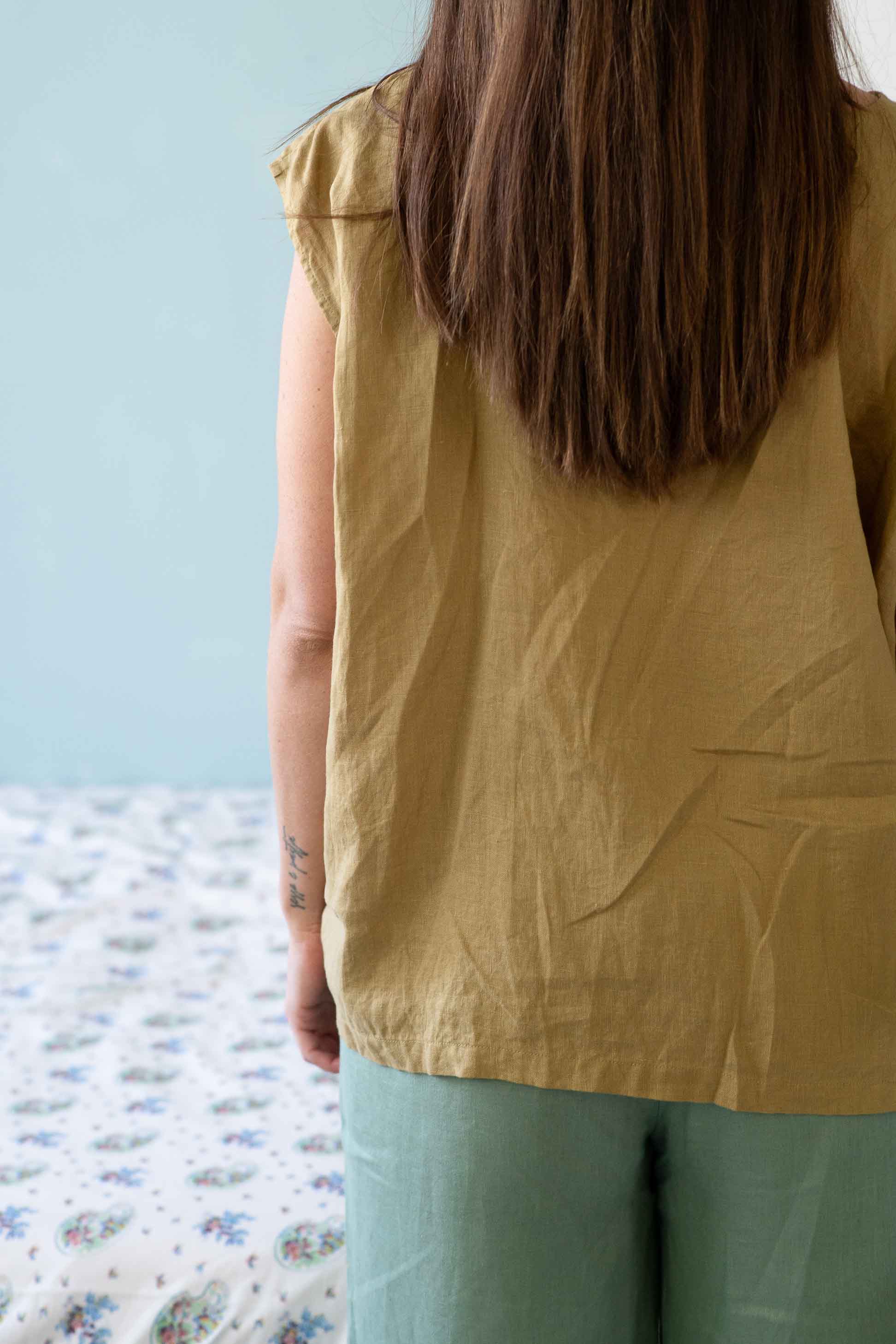 Lazybones Peggy Top | Garden View