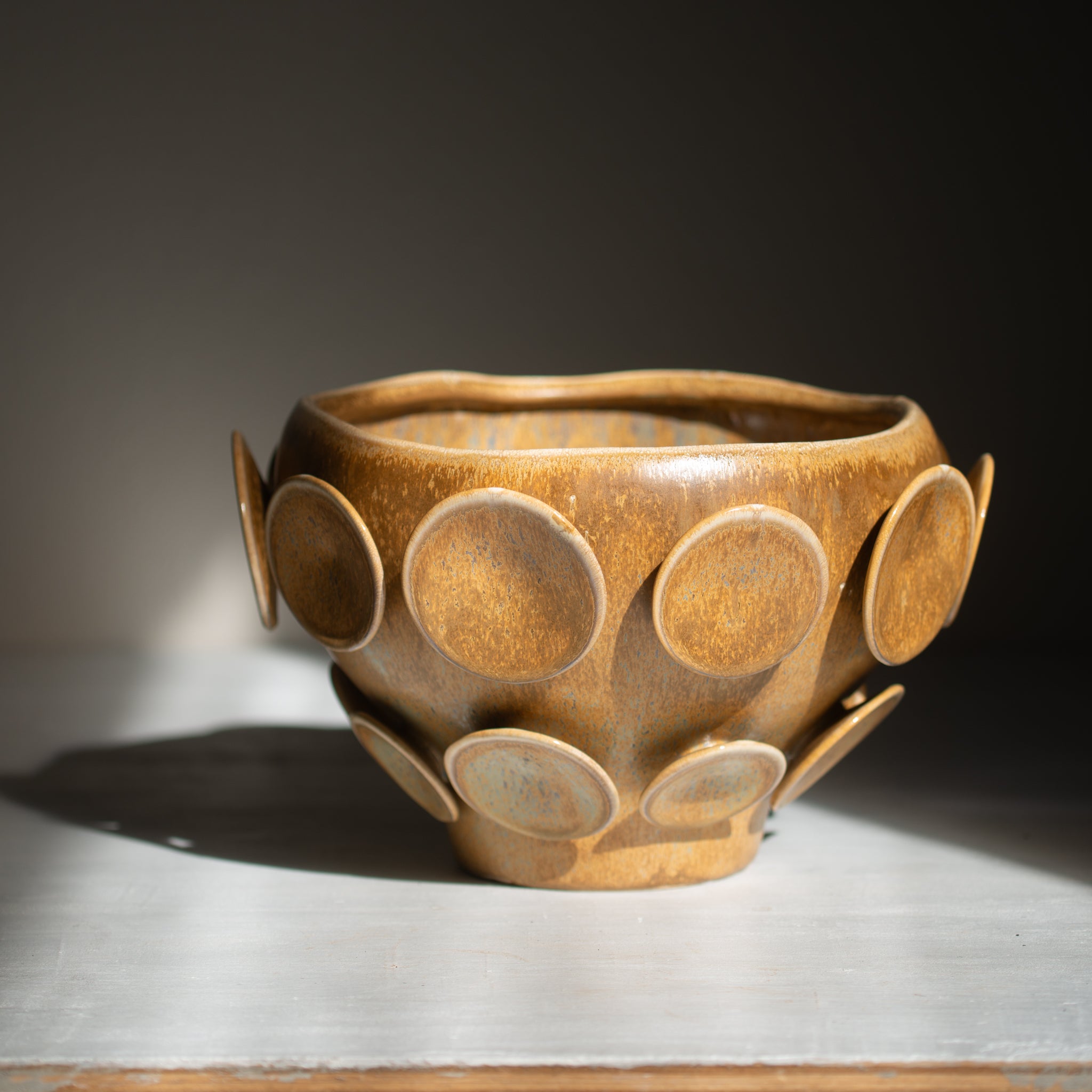 Perai Ceramic Planter | Tan