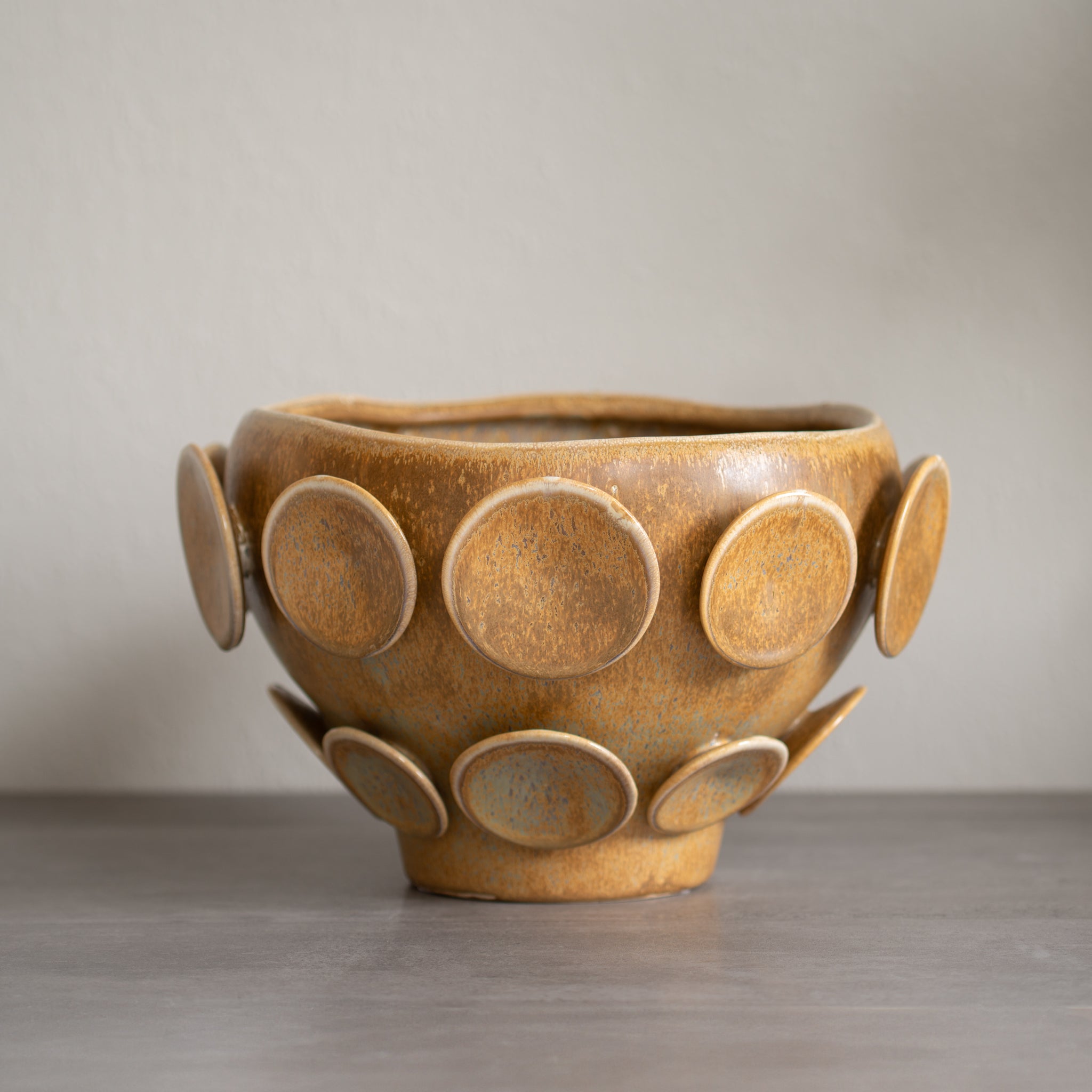 Perai Ceramic Planter | Tan