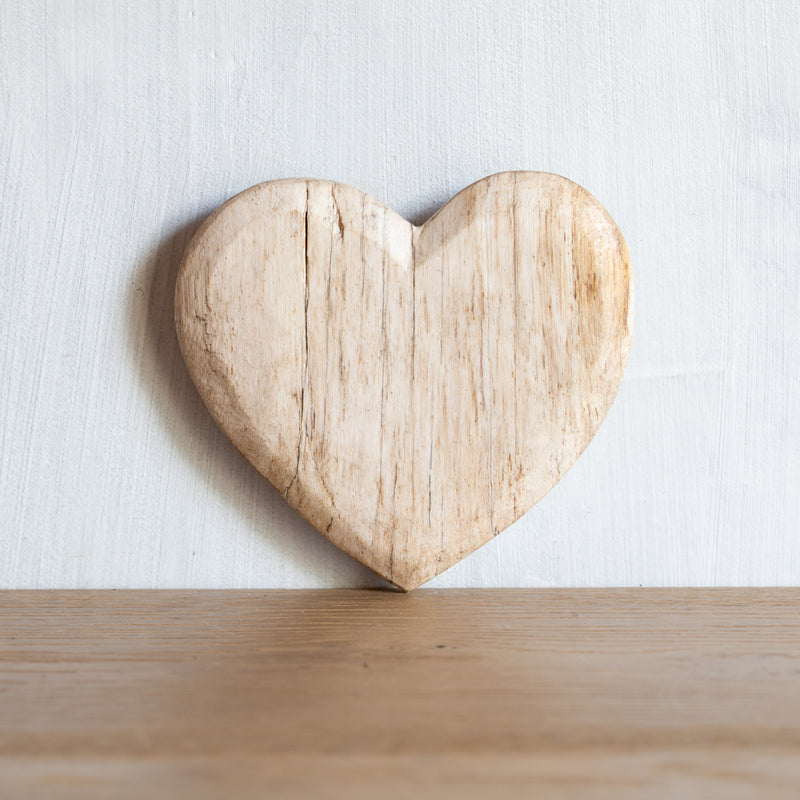 Petrified Wood Love Hearts | Small
