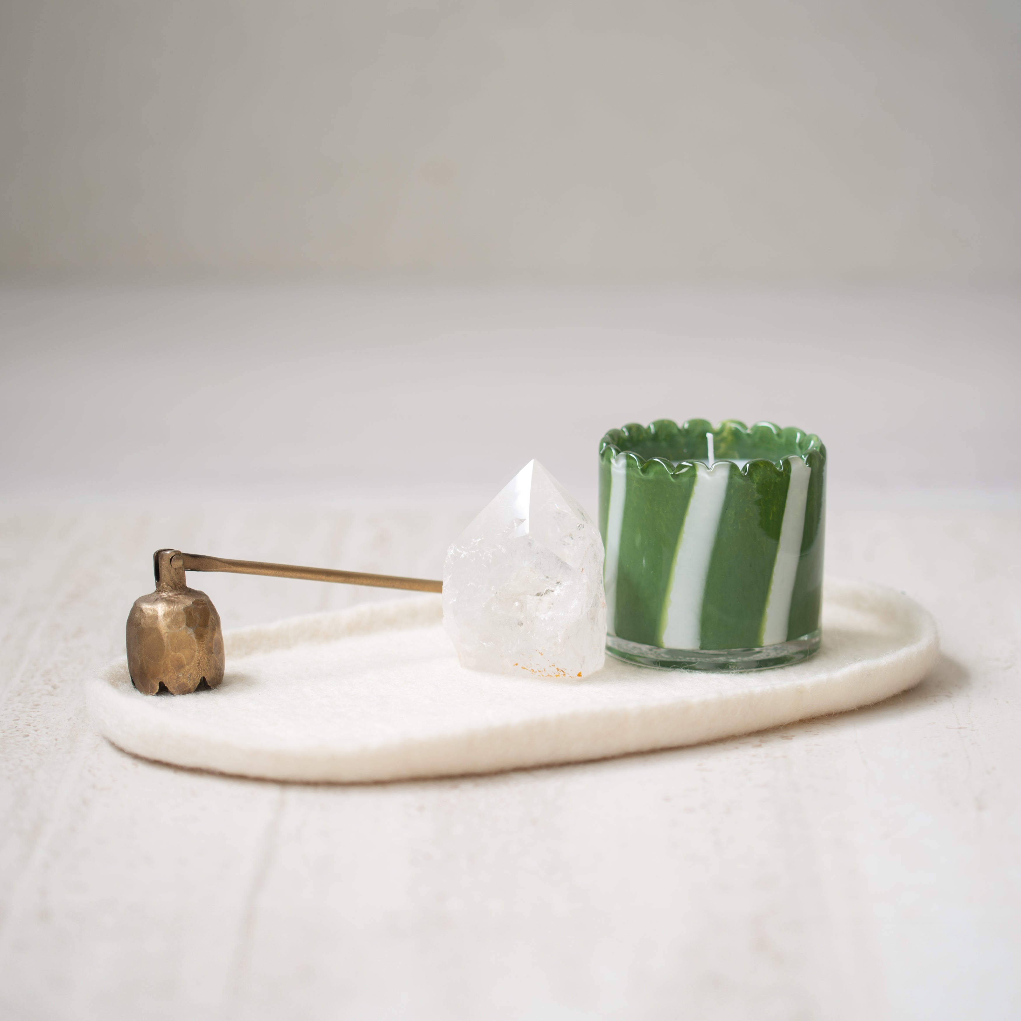 Pettine Candle | Green | Eucalyptus
