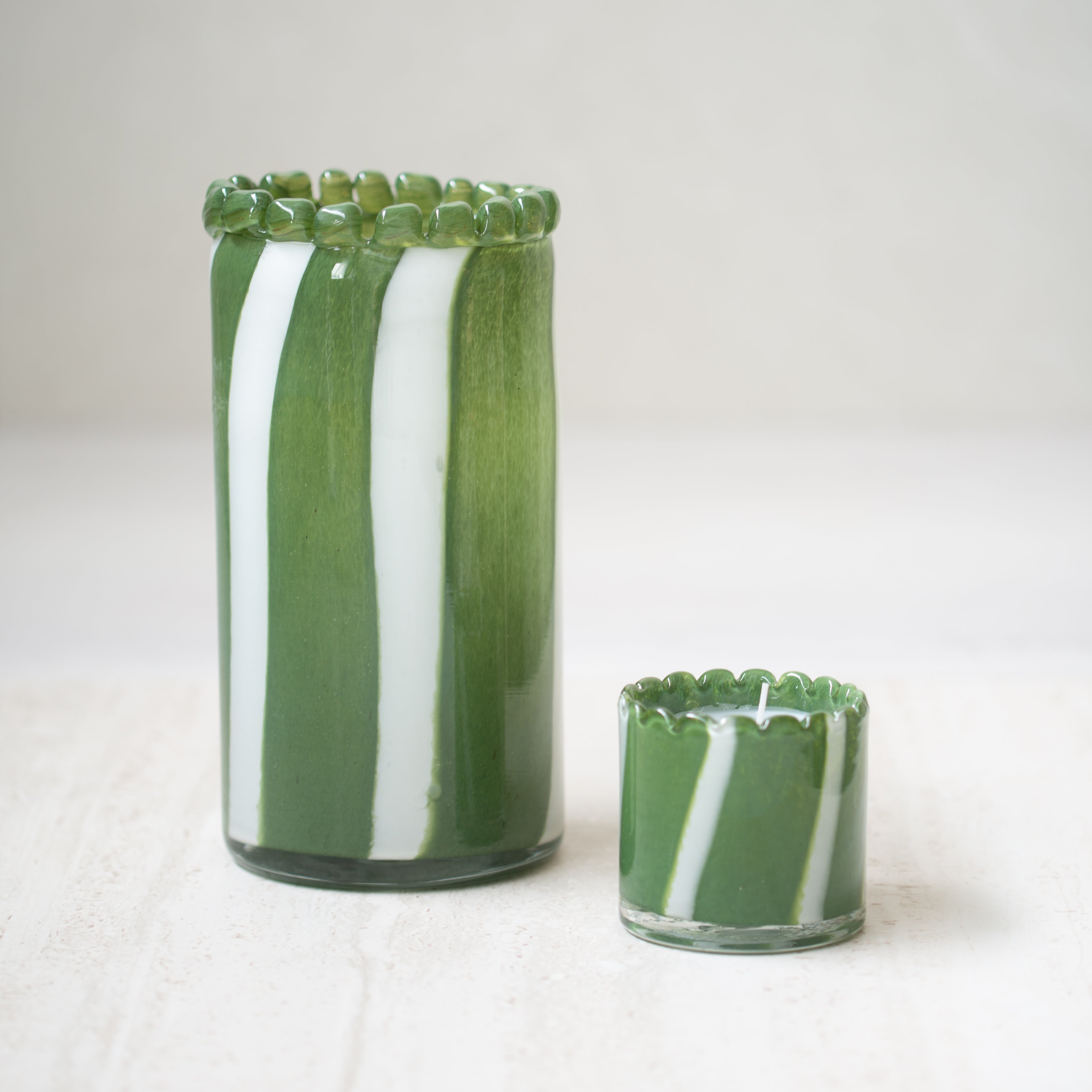 Pettine Candle | Green | Eucalyptus