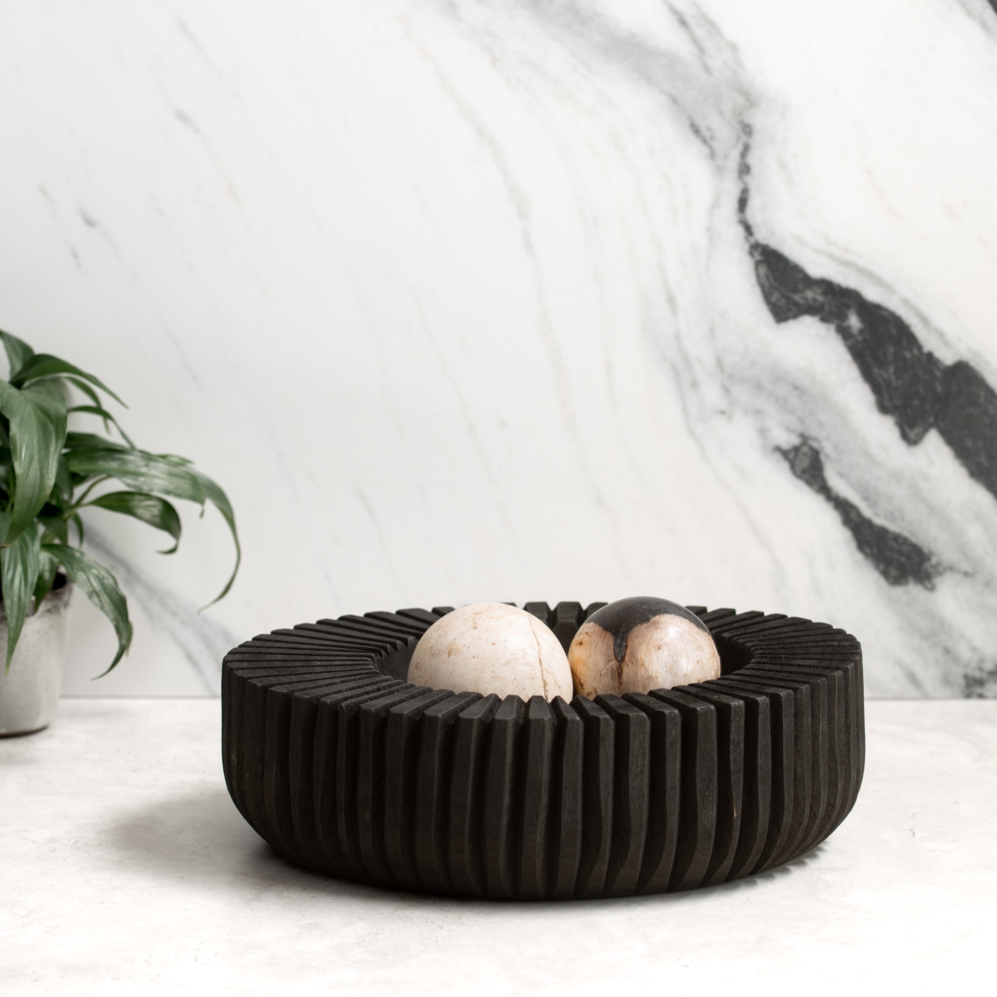 Picto | Ribbed Timber Bowl