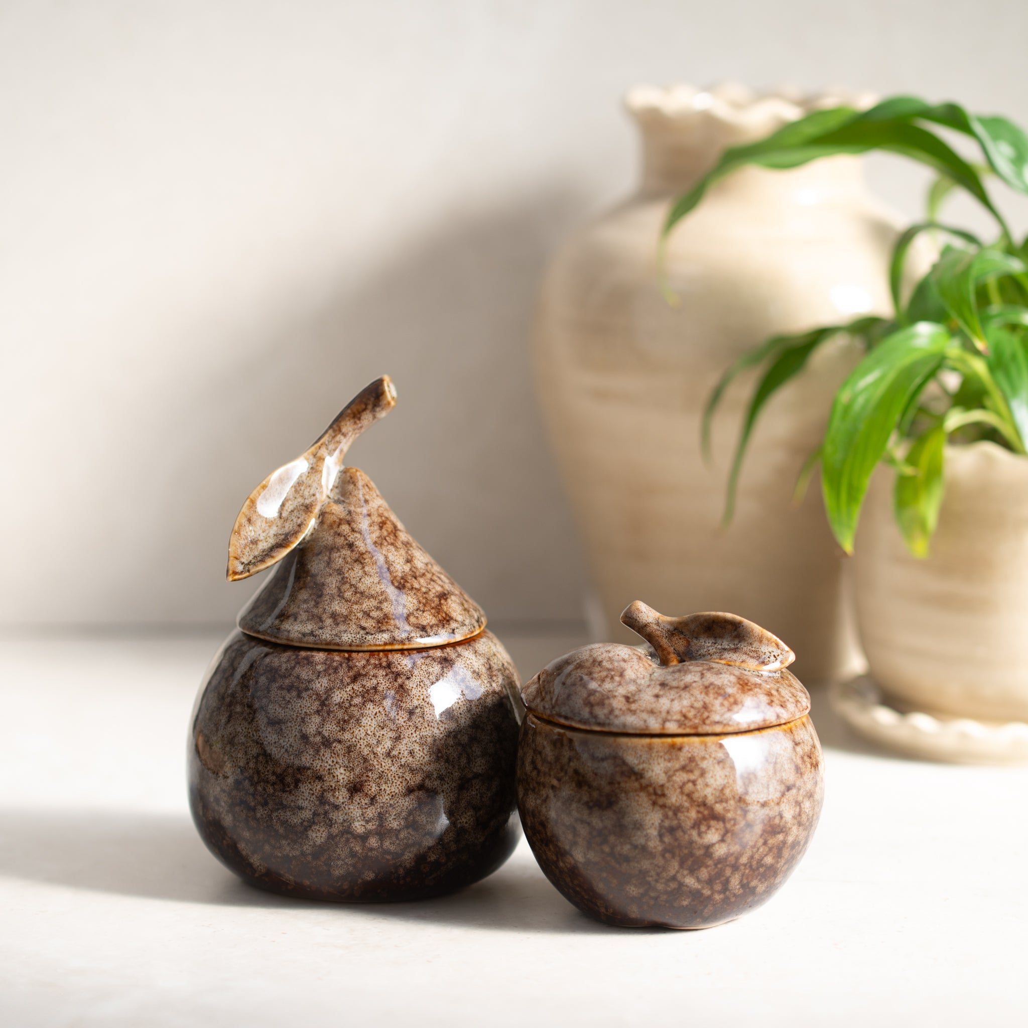 Pomme Ceramic Jar