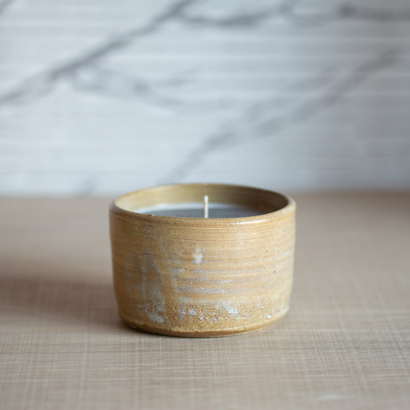 The Pottery Project Candle | Dark Patchouli & Cedar