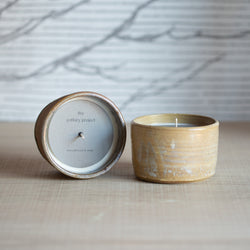 The Pottery Project Candle | Dark Patchouli & Cedar