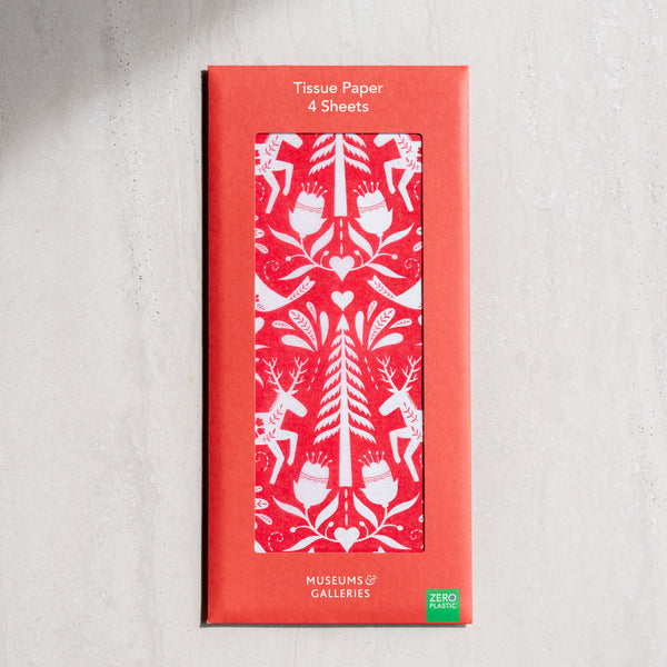 Printed Tissue Paper | Christmas Scandi Pattern