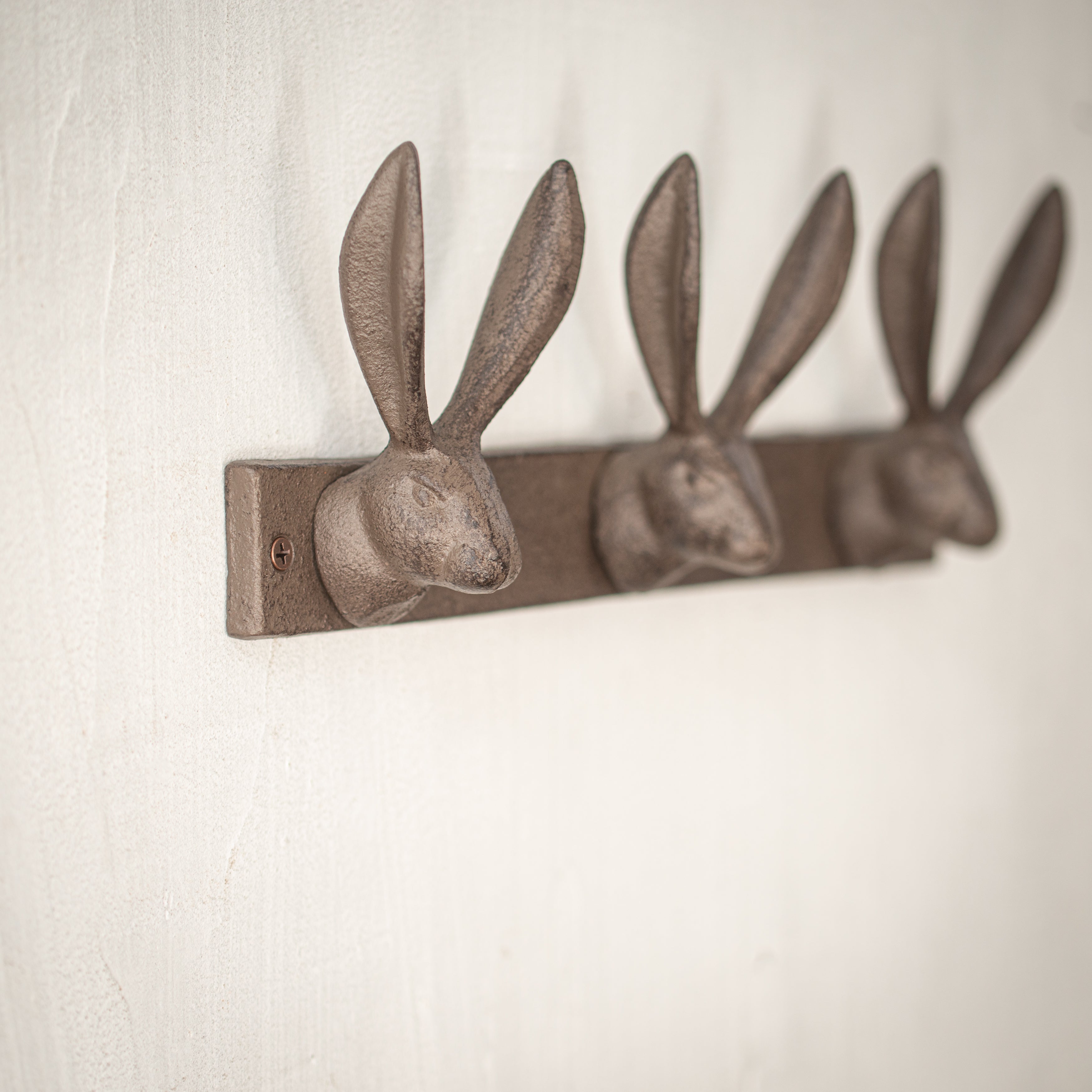 Cast Iron Rabbit 3 Hook