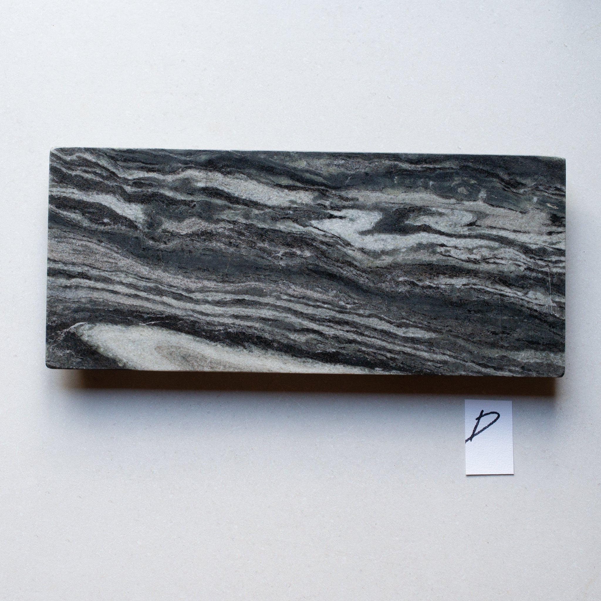 Marais Marble Tray | Black