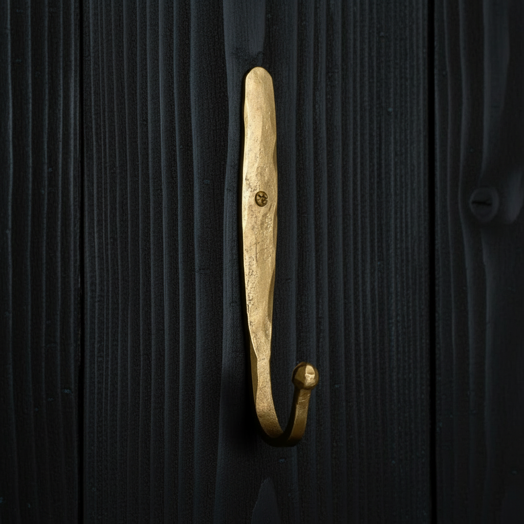 Forged | Roa Wall Hook | Antique Finish