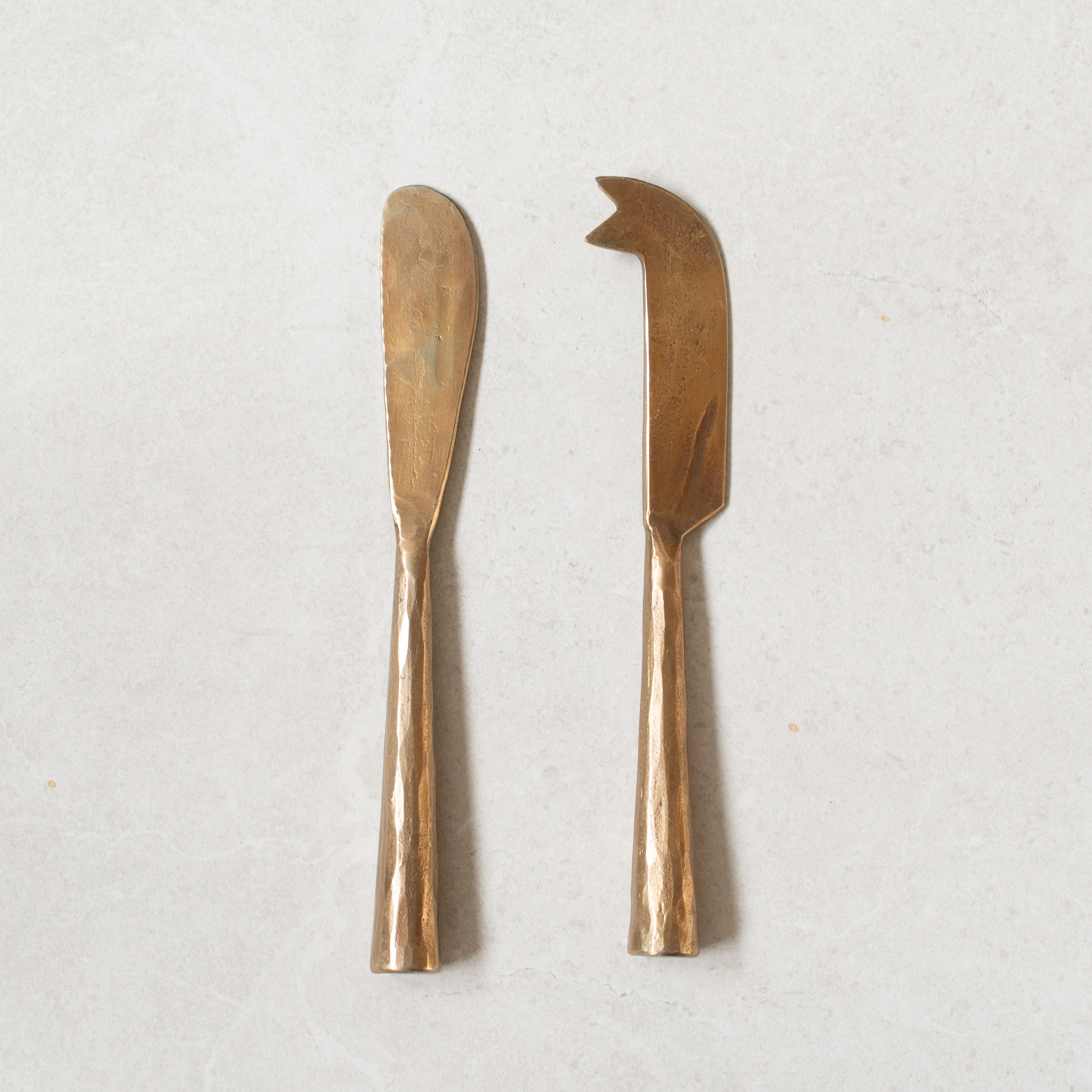 Ronde Cheese Knife + Spreader Set