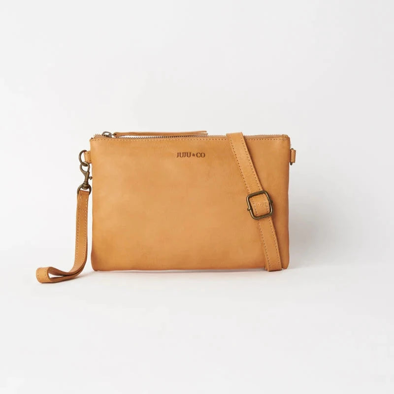 Juju & Co. | Monterey Crossbody Bag | Tan