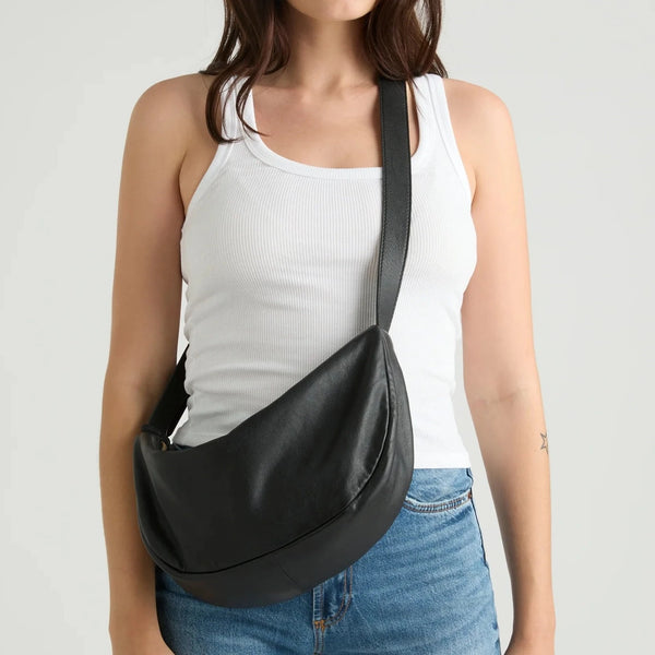 Juju & Co. | Shasta Sling | Leather | Black