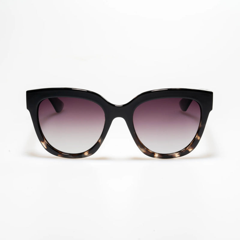 Locello Sunglasses | Mercedes - Ombre Grey/Tort