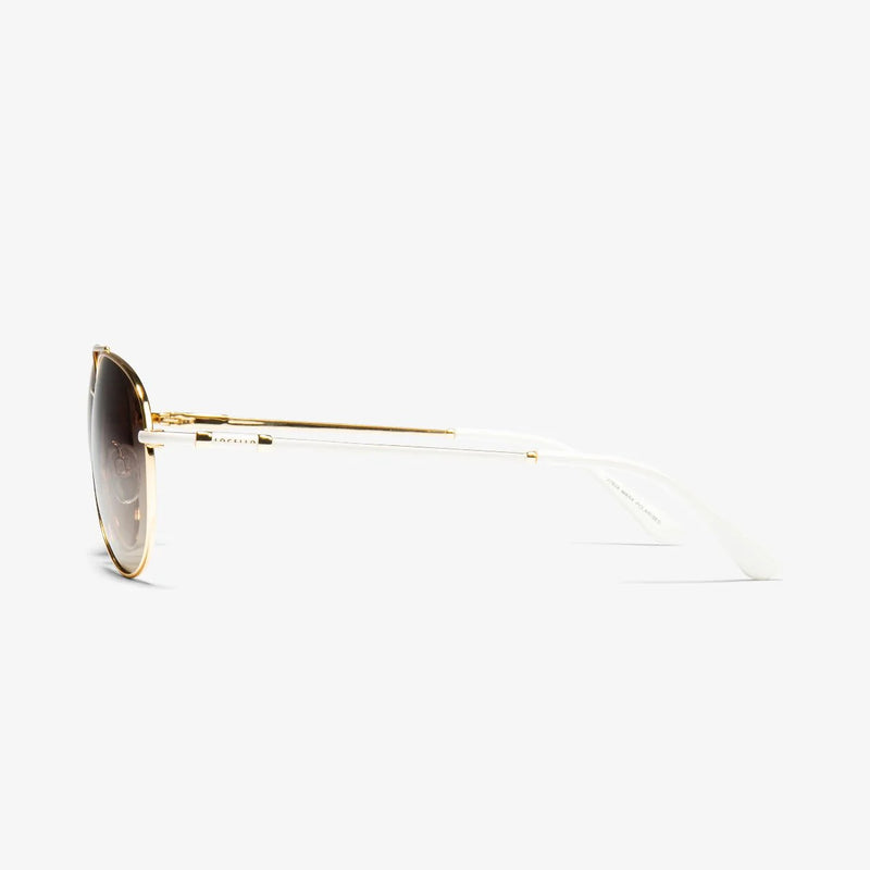 Locello Sunglasses | Mara | Gold-White