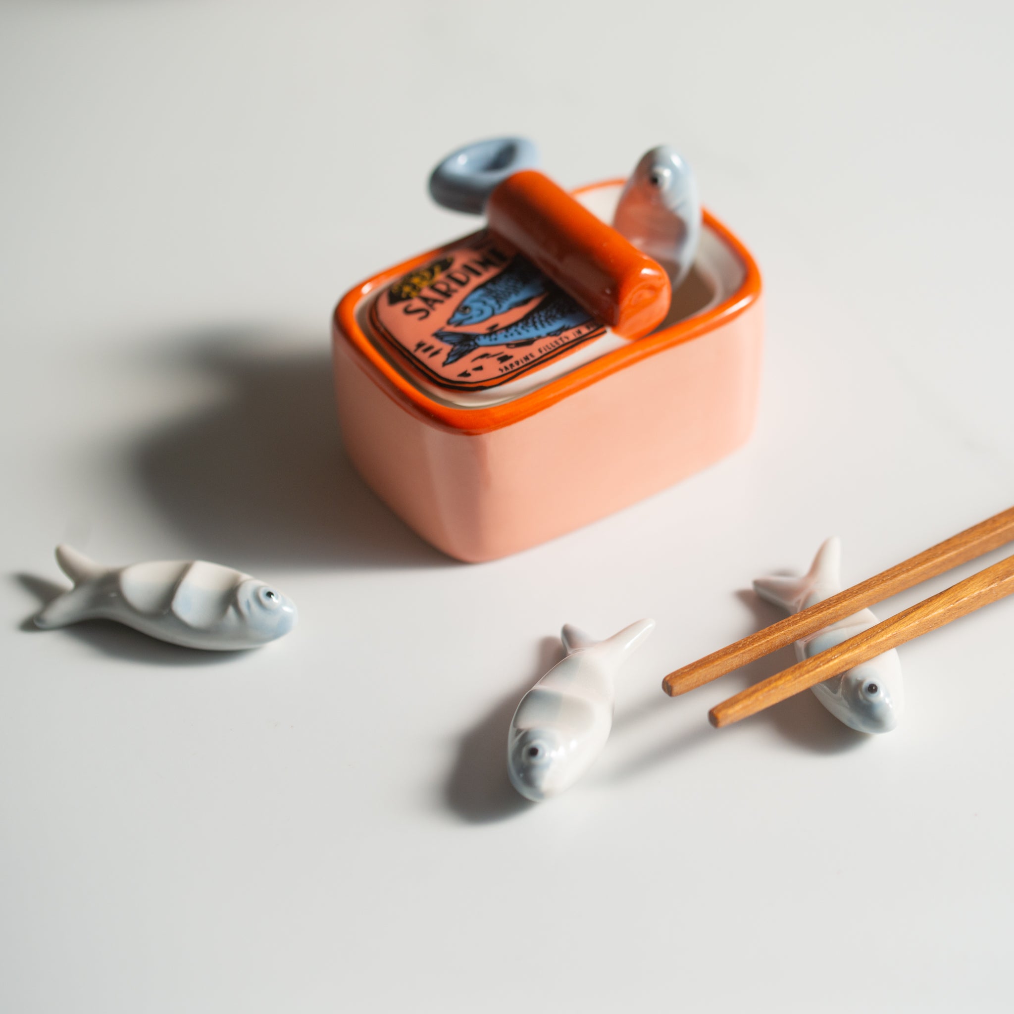 Ceramic Chopstick Set | Sardina | 5pc