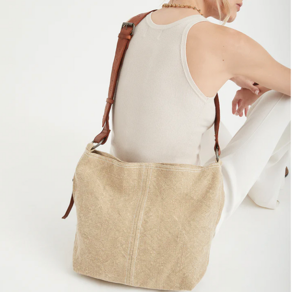 Juju and co on sale jute slouch bag